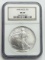 1995 American Silver Eagle .999 Fine NGC MS69
