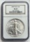 1989 American Silver Eagle .999 Fine NGC MS69