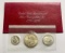 1976 U.S. Mint Bicentennial Silver Uncirculated Coin Set (3-coins)