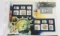 1986 U.S. Uncirculated Coin Mint Set Commemorative Collection Album Page (10-coins)