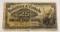 1900 Dominion of Canada Fractional Currency Note 25 Cents