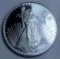 Walking Liberty Design Silver Towne 1 ozt .999 Silver