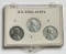 1943 Lincoln Wheat Steel Small Cents Mint Mark Collection (3-coins)
