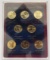 2011 United States Presidential Dollar Coin Set (8-coins) No Box or COA