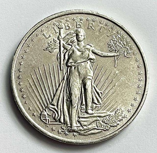 St. Gaudens Design 1 ozt .999 Fine Silver Round