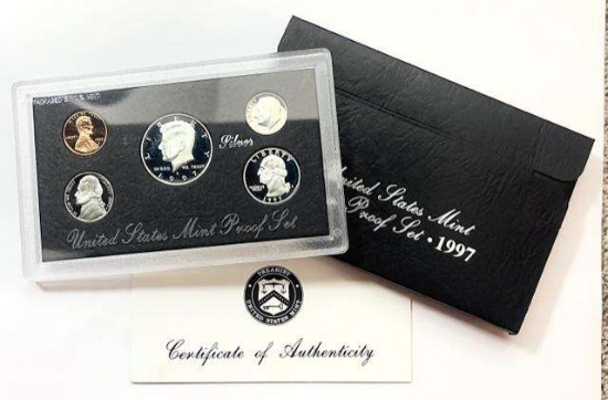 1997 U.S. Mint Silver Proof Set (5-coins)