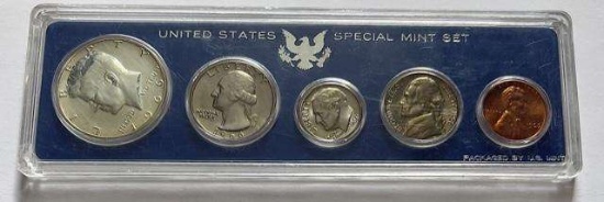 1966 U.S. Mint Special Mint Set (5-coins) No Box