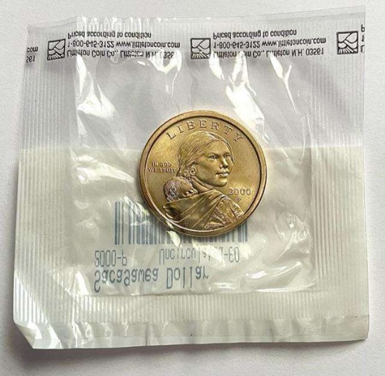 2000 Sacagawea Uncirculated Dollar Littleton Coin Company