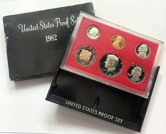 1982 U.S. Mint Proof Set (6-coins)