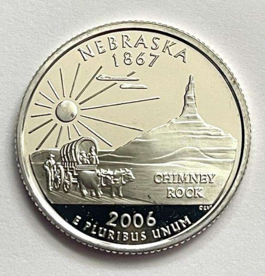 2006-S Proof State Quarter (Nebraska)