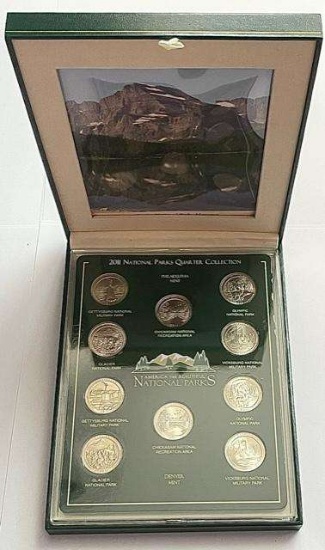 2011 America The Beautiful State Quarter Commemorative Gallery (10-coins)
