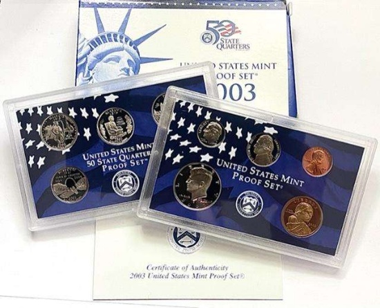 2003 U.S. Mint Proof Set (10-coins)