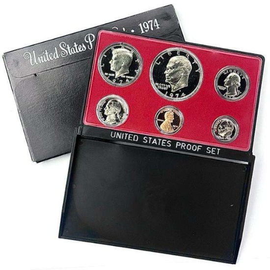 1974 U.S. Mint Proof Set (6-coins)