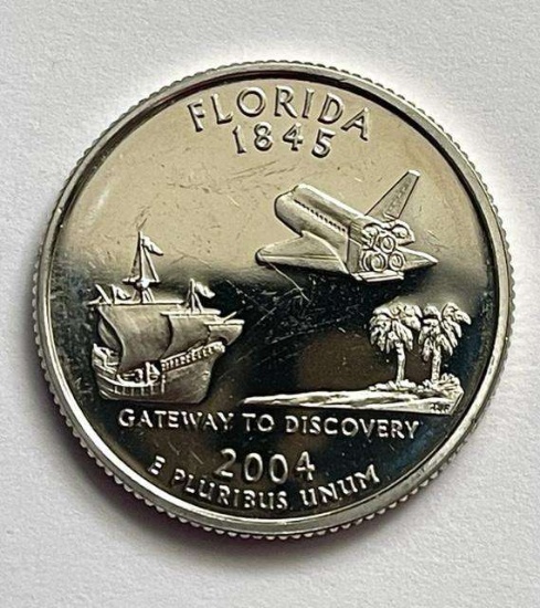 2008-S Proof State Quarter (Florida)