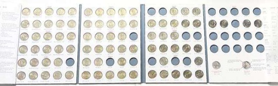 1999-2008 50 State Quarters Collector's Folder (82-coins)