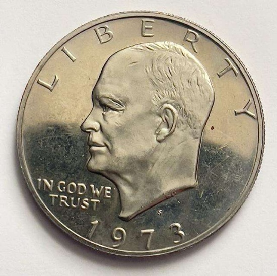 1973-S Proof Eisenhower Dollar