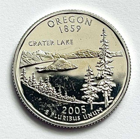 2005-S Proof State Quarter (Oregon)