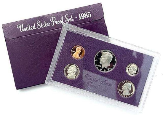 1985 U.S. Mint Proof Set (5-coins)