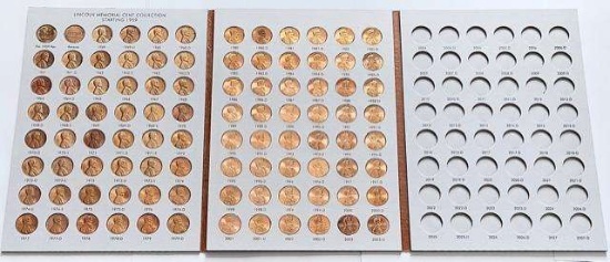 1959-2003 Dansco Lincoln Memorial Small Cent Collection (96-coins)