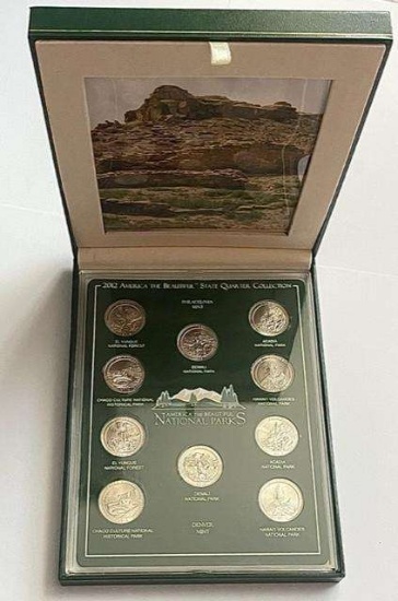 2012 America The Beautiful State Quarter Commemorative Gallery (10-coins)
