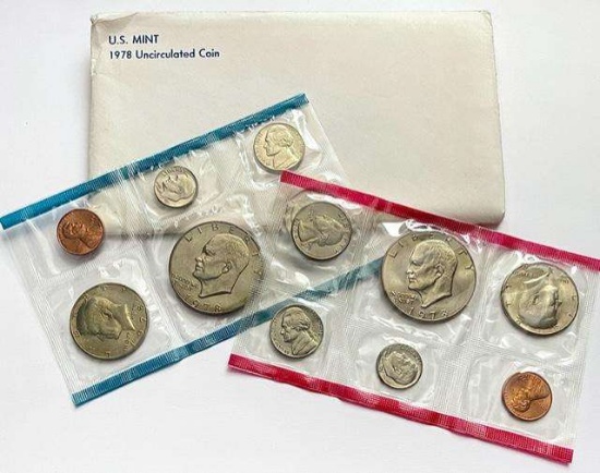 1978 United States Uncirculated Mint Set (12-coins)
