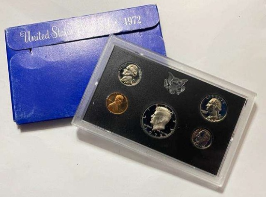 1972 U.S. Mint Proof Set (5-coins)