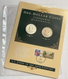 1976 Eisenhower Bicentennial Dollars in Album Page (2-coins)