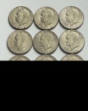 1971-1978 Eisenhower Dollars (10-coins)