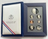 1993 U.S. Mint Bill of Rights Silver Dollar Prestige Proof Set (7-coins)