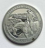 2016-S Proof American the Beautiful Theodore Roosevelt NP Quarter