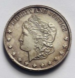 Morgan Dollar Design 1 ozt .999 Fine Silver Round