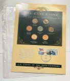 1906-1993 Indian Head & Lincoln Small Cent Collection in Album Page (7-coins)