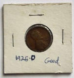 1925-D Lincoln Wheat Small Cent Good