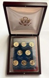 2012 U.S. Mint Presidential Dollar Display Coin Set (8-coins)
