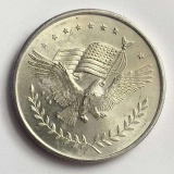 Western States Refining Eagle 1 ozt .999 Fine Silver Round
