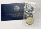 1972 Eisenhower Uncirculated Silver Dollar Blue Pack