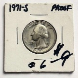 1971-S Proof Washington Quarter