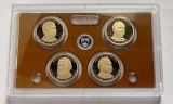 2012 U.S. Mint Presidential Dollar Proof Set (4-coins) No Box or COA