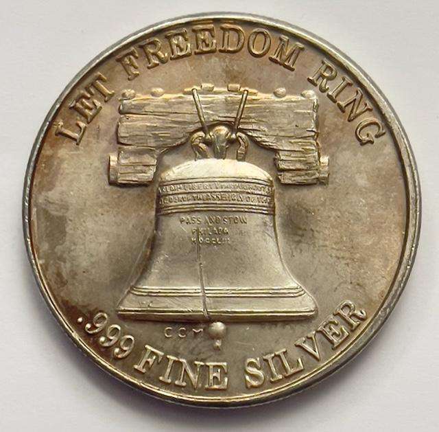 International Silver Trade Unit Liberty Bell 1 | Proxibid