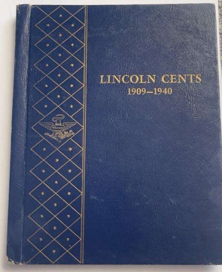 1910-1940 Lincoln Small Cent Album (25-coins)