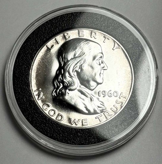 1960 Franklin Half Dollar PF68