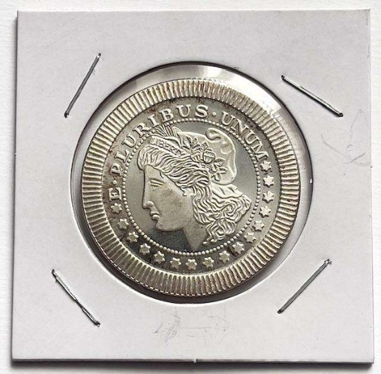 Morgan Dollar Design 1 ozt .999 Silver