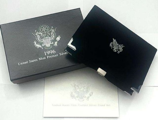 1996 U.S. Mint Premier Silver Proof Set (5-coins)