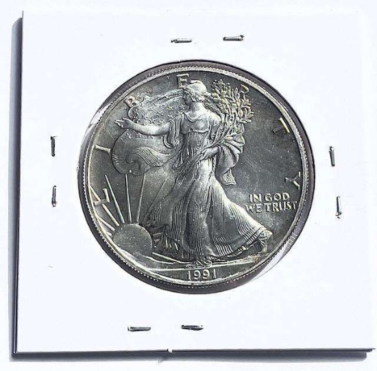 1991 American Silver Eagle