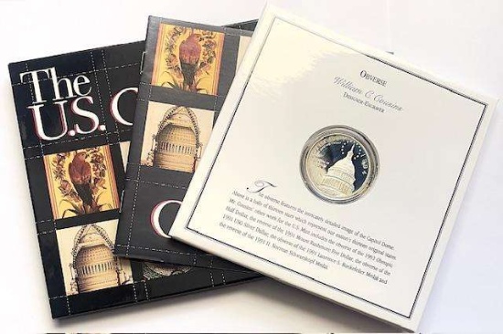 1994 U.S. Mint U.S. Capitol Commemorative Proof Silver Dollar