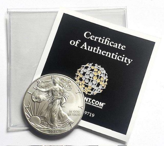 2016 American Silver Eagle