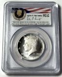 2014-S Kennedy Silver Half Dollar Enhanced PCGS MS70 50th Anniversary