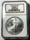 2000 American Silver Eagle NGC MS69