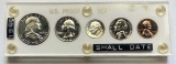 1960 United States Silver Proof Set (5-coins)
