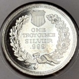 Indian Head Design 1 ozt .999 Silver
